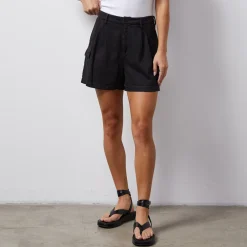 MONROW Soft Twill Cargo Short FADEDBLACK Store